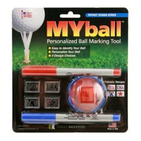 PROACTIVE SPORTS Myball Marking Tool - Patriotic Series DBL011-P
